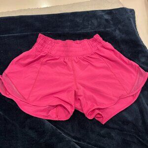 Lululemon Pink Running Shorts